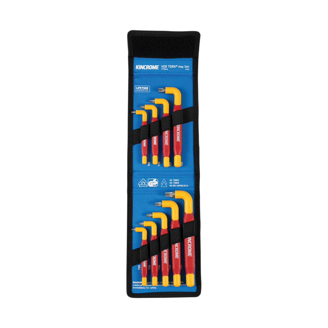 Kincrome Hex Key Set 7 Piece Torx VDE, , scanz_hi-res