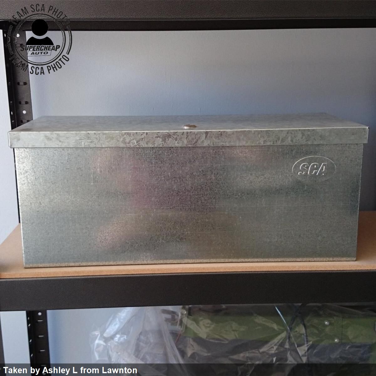 SCA Galvanised Tool Box 25 Litre, , scanz_hi-res