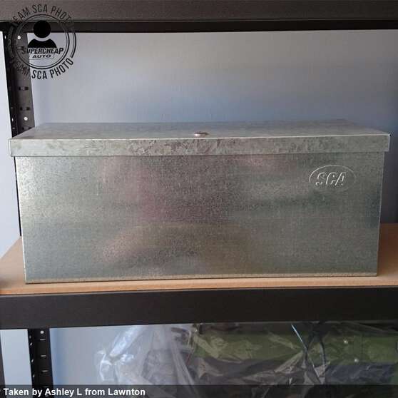 SCA Galvanised Tool Box 25 Litre, , scanz_hi-res