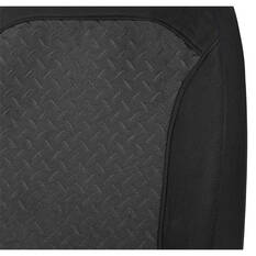 SCA Embroidered Jacquard Seat Cover Pack Black Adjustable Headrests Airbag Compatible 30&06H SAB, , scanz_hi-res