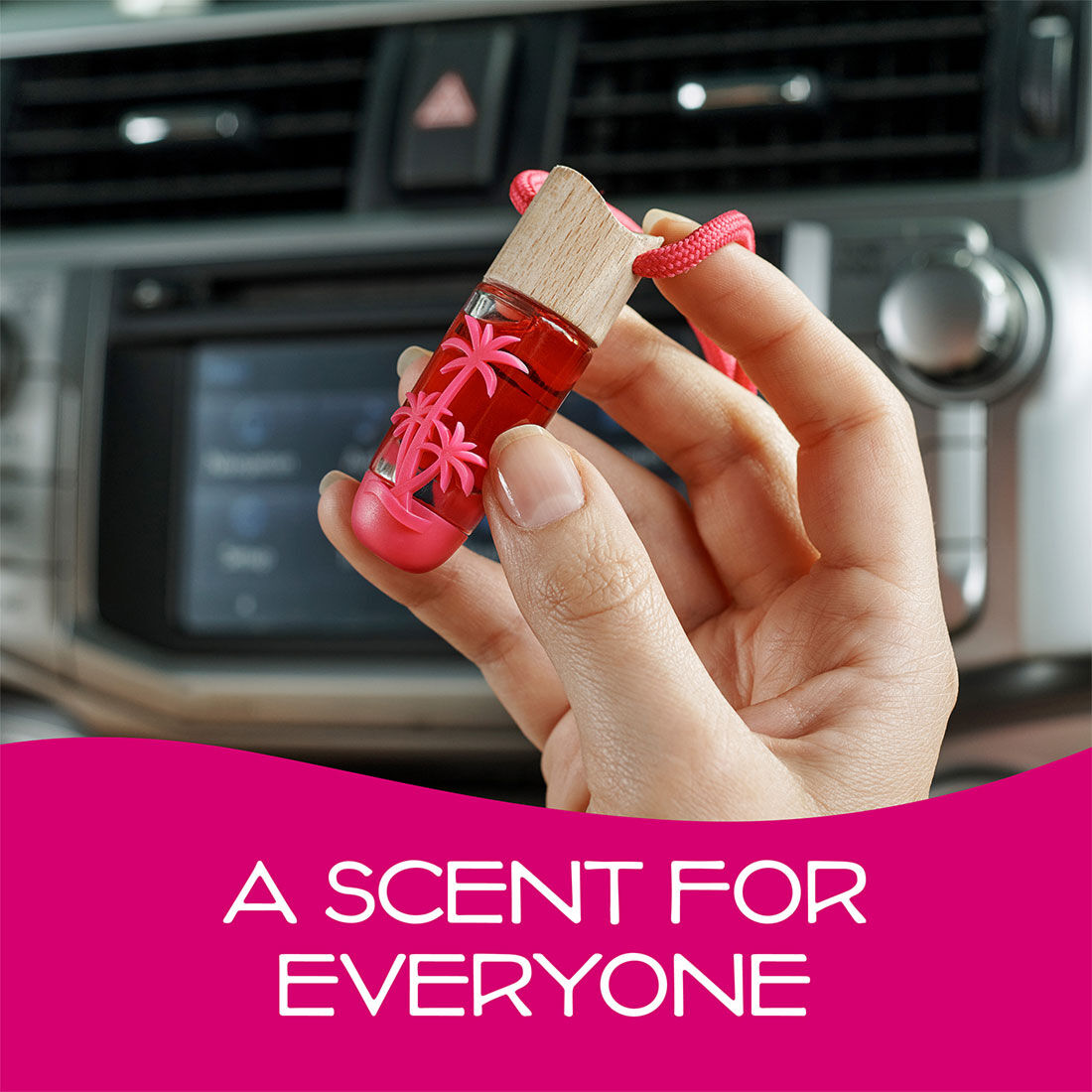 California Scents Hanging Vial Coronado Cherry Car Air Freshener - 1PK, , scanz_hi-res