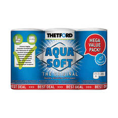 Thetford Aqua Soft Dissolving Toilet Paper 6 Pack, , scanz_hi-res