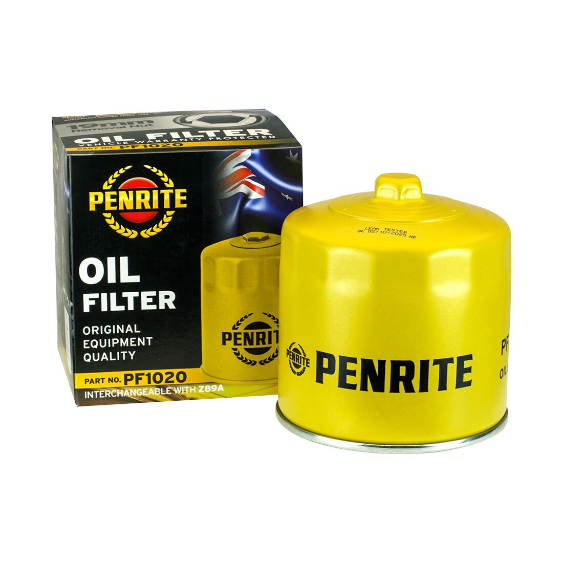 Penrite Oil Filter PF1020 (Interchangeable with Z89A), , scanz_hi-res
