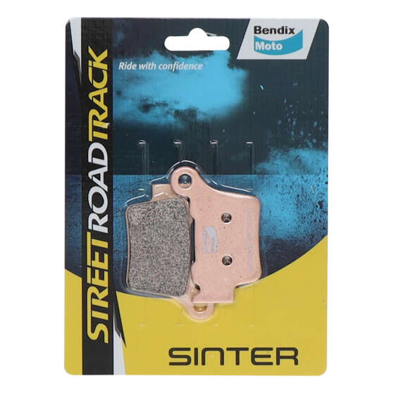 Bendix Street Road Track Motorcycle Disc Brake Pads - MDB0368-SRT, , scanz_hi-res