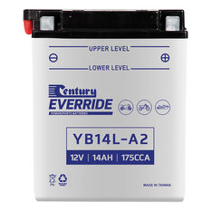 Century Powersports Battery YB14L-A2, , scanz_hi-res