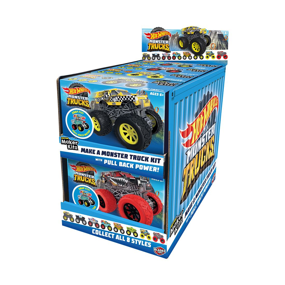 Hot Wheels Mini Maker Kitz - Monster Trucks - Single, , scanz_hi-res