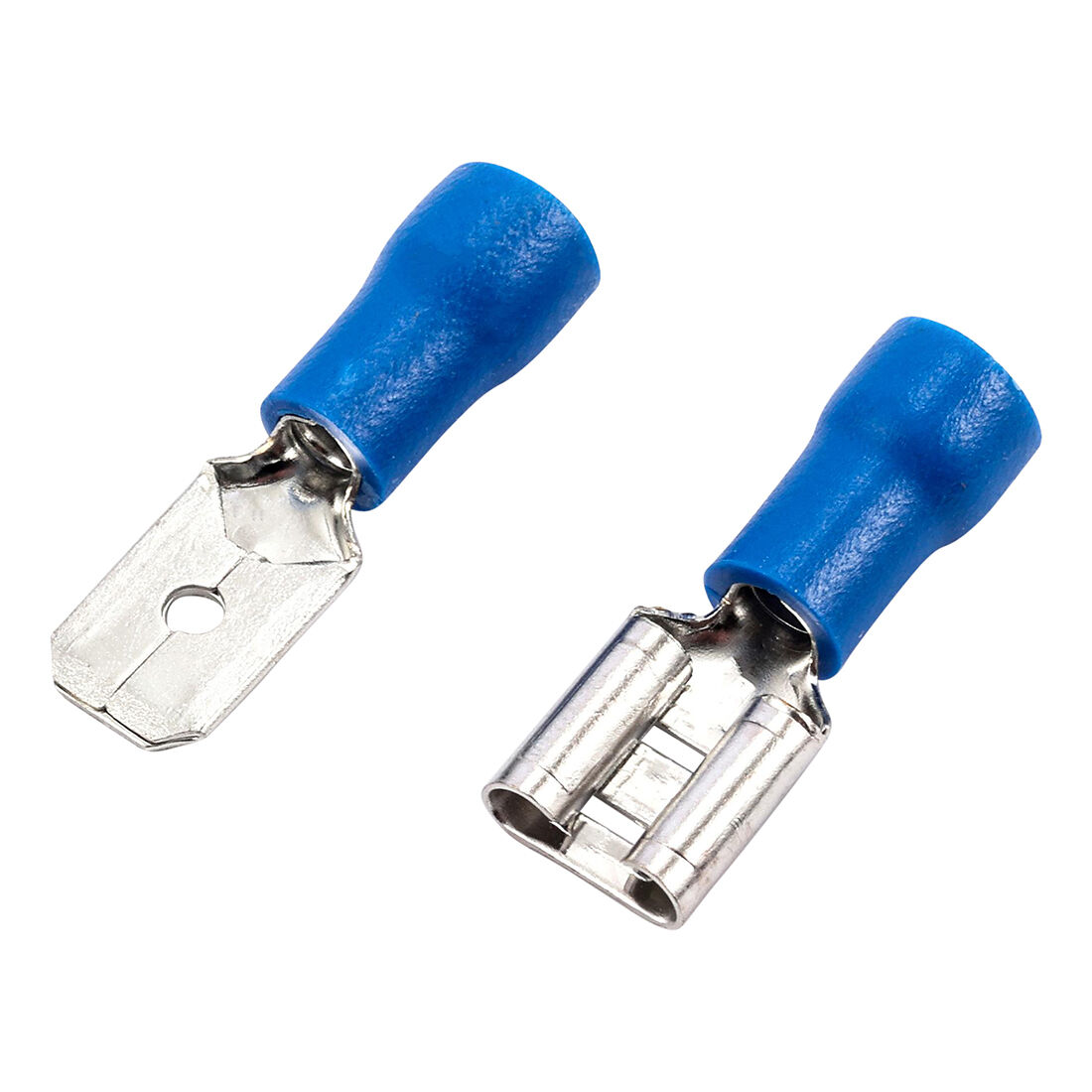 SCA Electrical Terminals - Male & Female Blade, 6.3mm Blue, 30 Pack, , scanz_hi-res