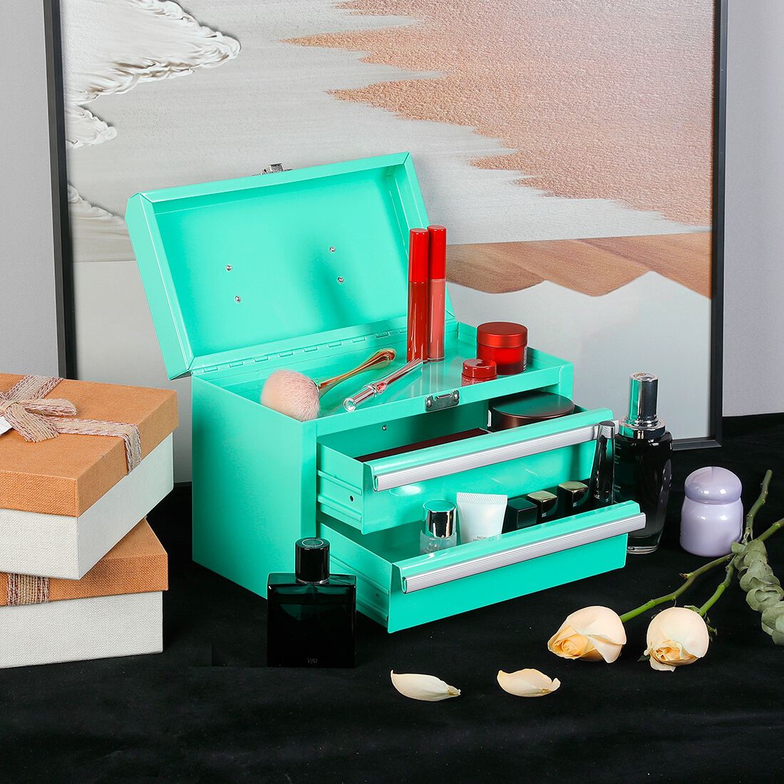 ToolPRO Aqua Mini Tool Chest With Handle, , scanz_hi-res