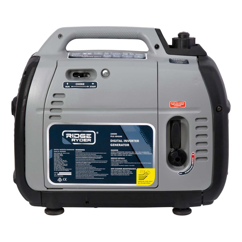 Ridge Ryder 2200W Inverter Generator Supercheap Auto New Zealand