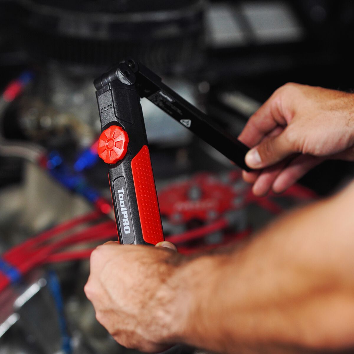 ToolPRO Folding Inspection Light With Stepless Adjustment 600 Lumens, , scanz_hi-res