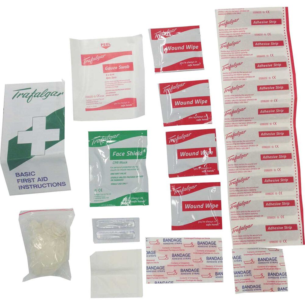 Trafalgar Quickit First Aid Kit 25 Pieces Supercheap Auto New Zealand