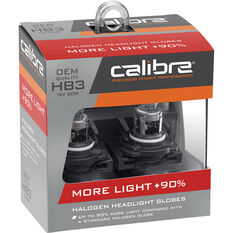 Calibre Plus 90 Headlight Globes - HB3, 12V 60W, CA90HB3, , scanz_hi-res