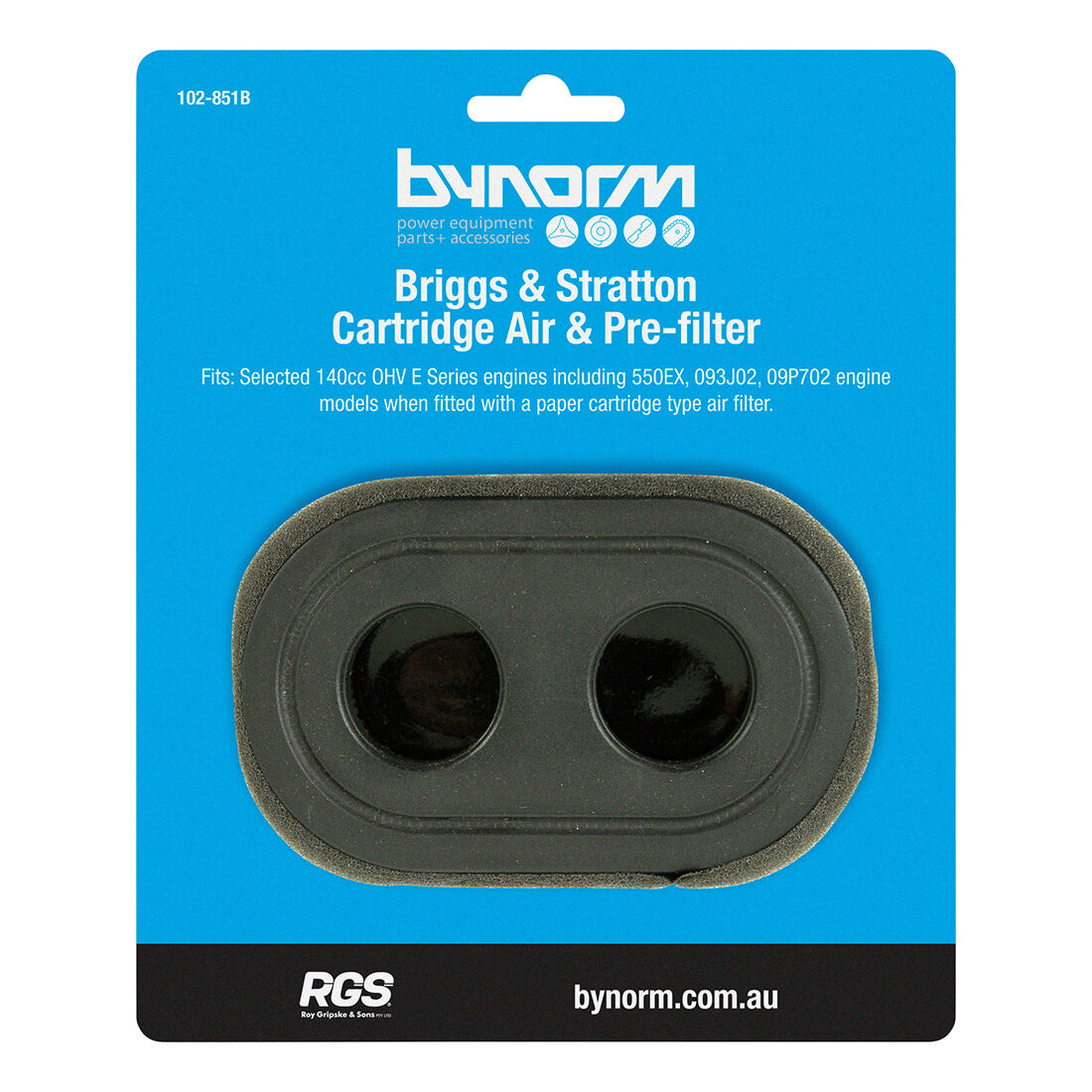 Briggs and stratton cheap 550ex 140cc air filter