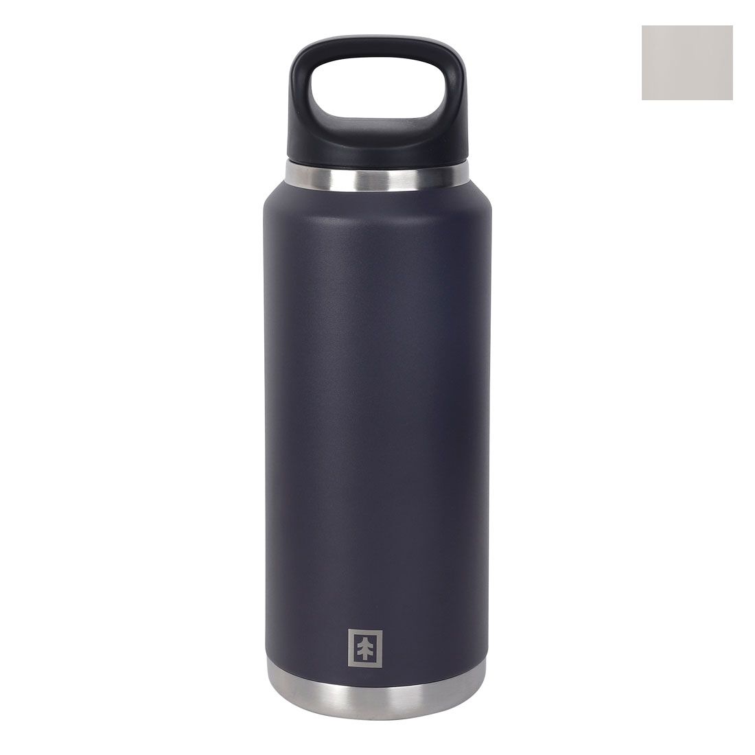 Swiss Tech Drink Bottle - 36oz/1063ml, Charcoal, , scanz_hi-res