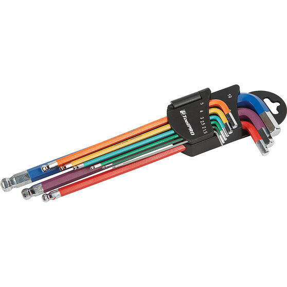 ToolPRO Long Hex Key Set Metric 9 Piece Supercheap Auto New Zealand