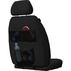 Caterpillar Neoprene Seat Covers - Black Adjustable Headrests Size 30 Front Pair Airbag Compatible, , scanz_hi-res