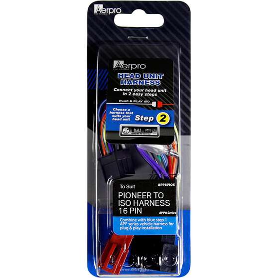 Aerpro APP8PIO5 Head Unit Specific Wiring Harness, , scanz_hi-res