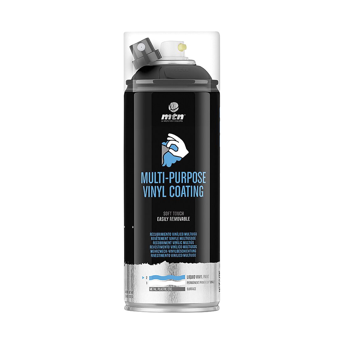 MTN Pro Removable Peel Coating - Black 400mL, , scanz_hi-res