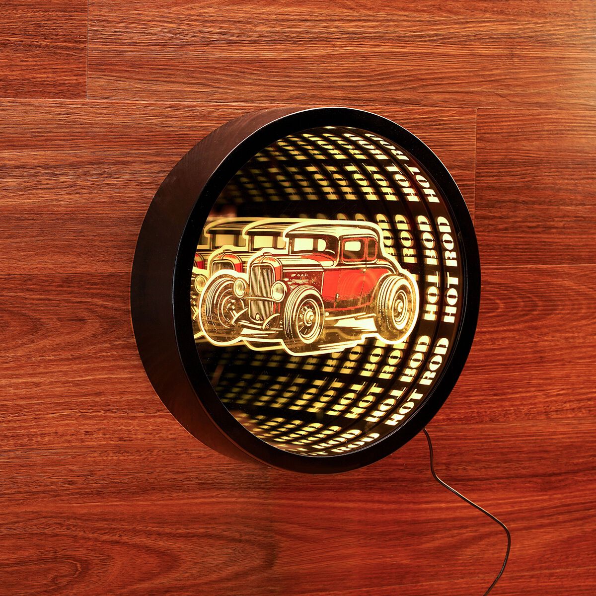 Hot Rod Infinity Light Mirror, , scanz_hi-res