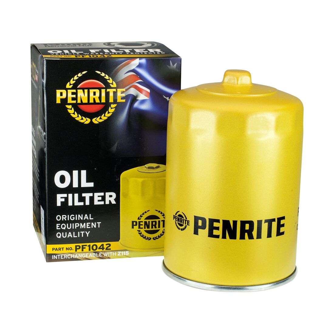 Penrite Oil Filter PF1042 (Interchangeable with Z115), , scanz_hi-res