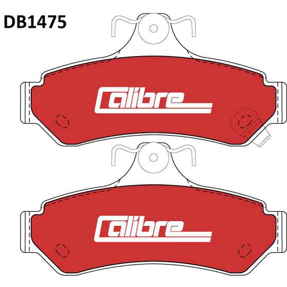 Calibre Disc Brake Pads DB1475CAL, , scanz_hi-res