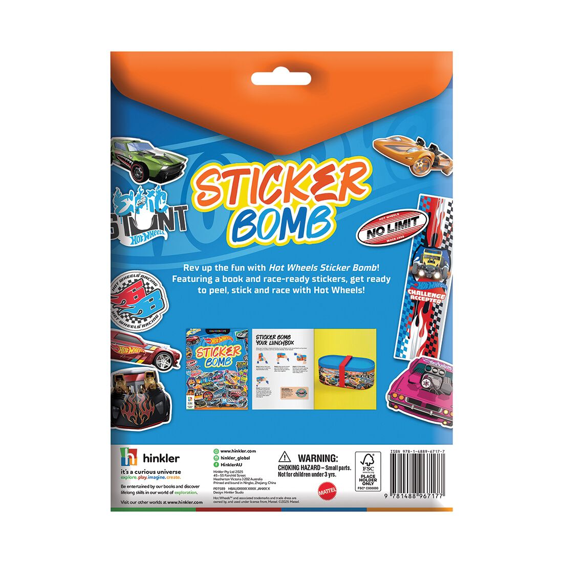 Kaleidoscope Hot Wheels Sticker Bomb, , scanz_hi-res