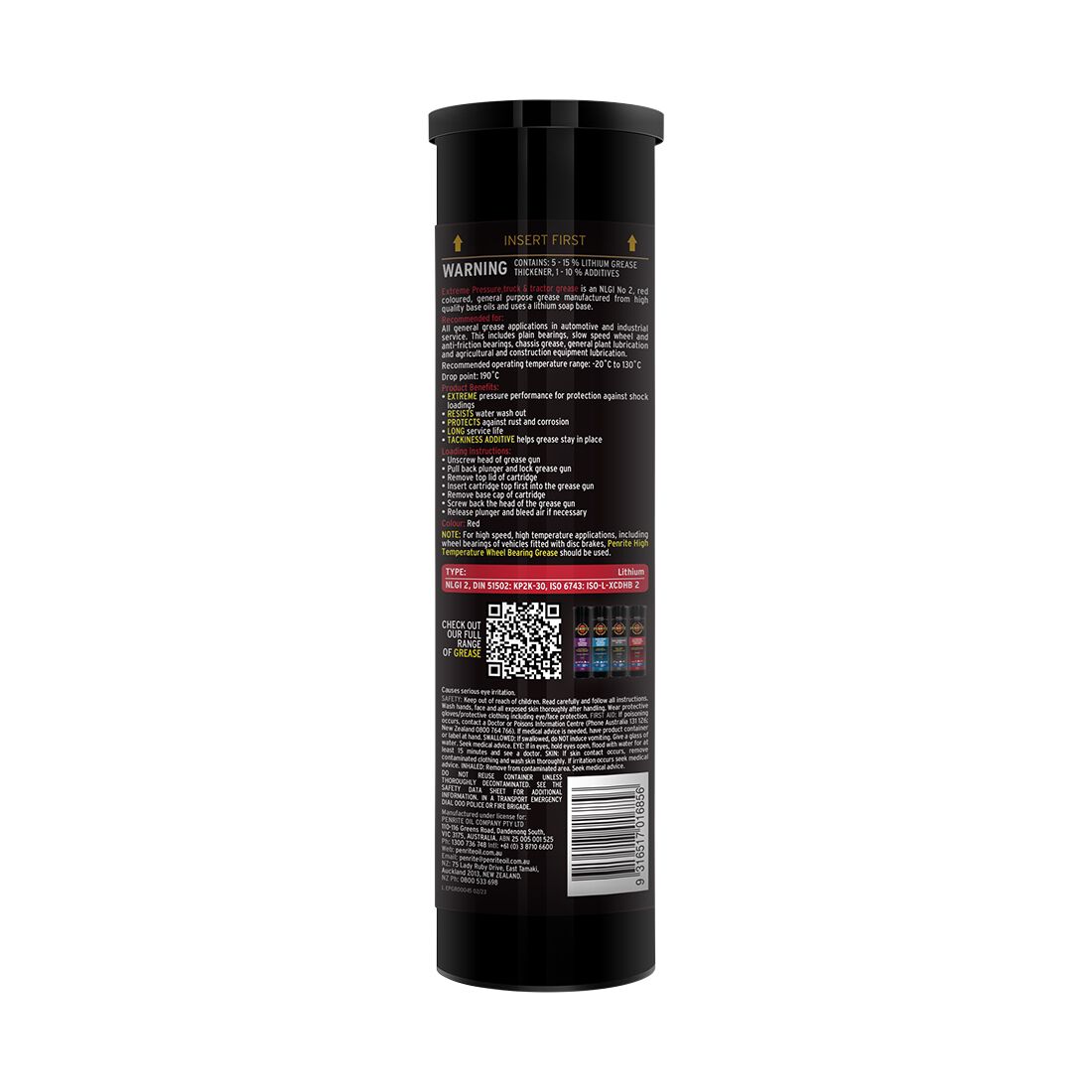 Penrite Extreme Pressure Grease 450g, , scanz_hi-res