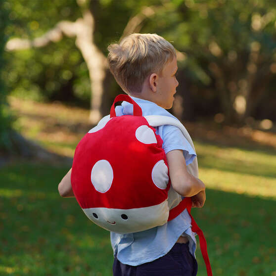 Cabin Crew Kids Toadstool Cushion Blanket Backpack, , scanz_hi-res