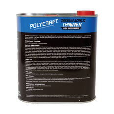 Polycraft Thinners Premium Acrylic 4L, , scanz_hi-res