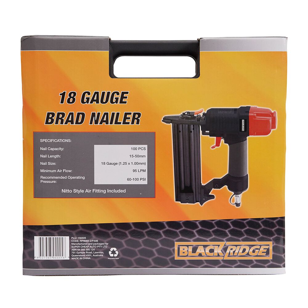 Blackridge Air Nailer Brad 18g Supercheap Auto New Zealand