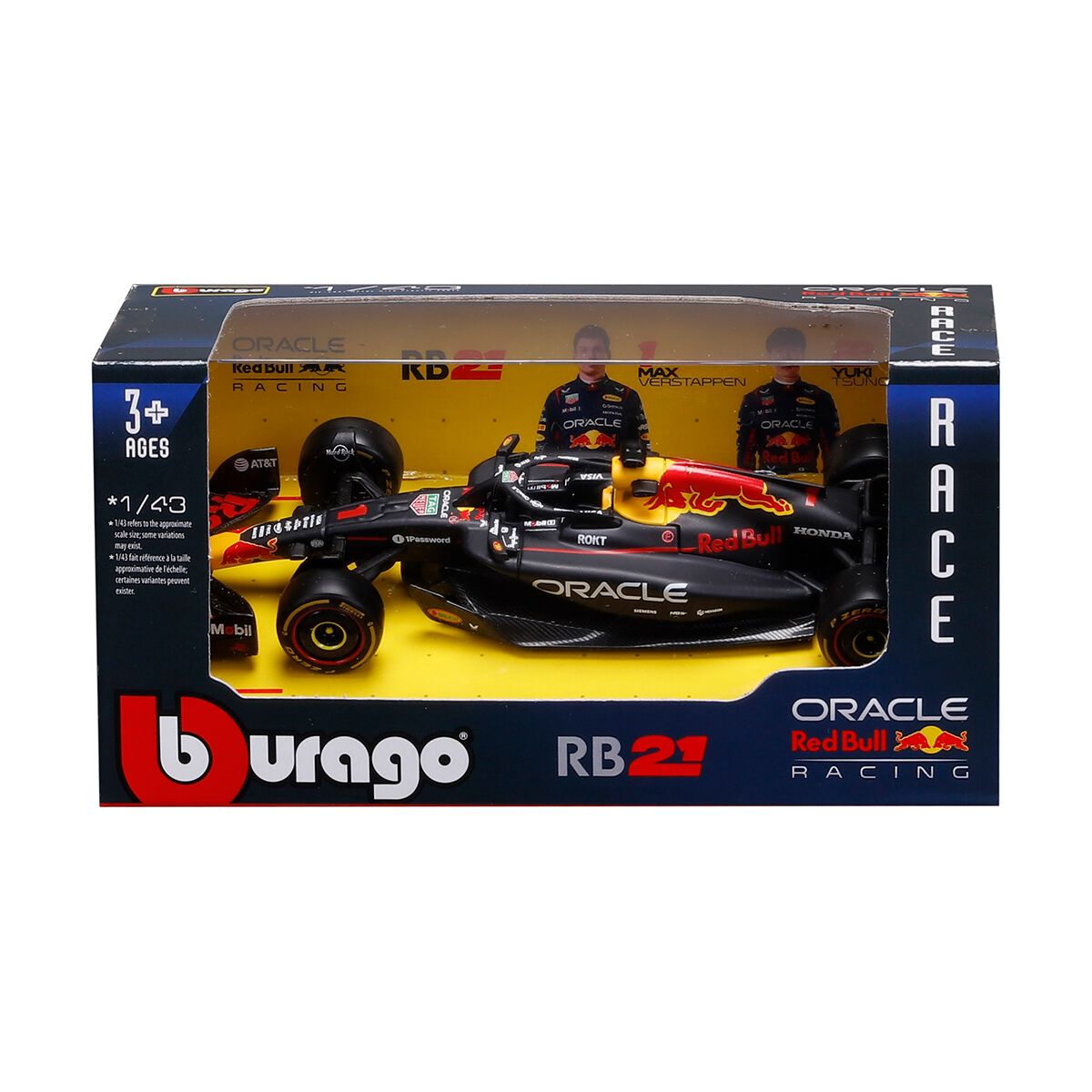 1:43 Die Cast 2025 Red Bull Racing #1 Verstappen, , scanz_hi-res