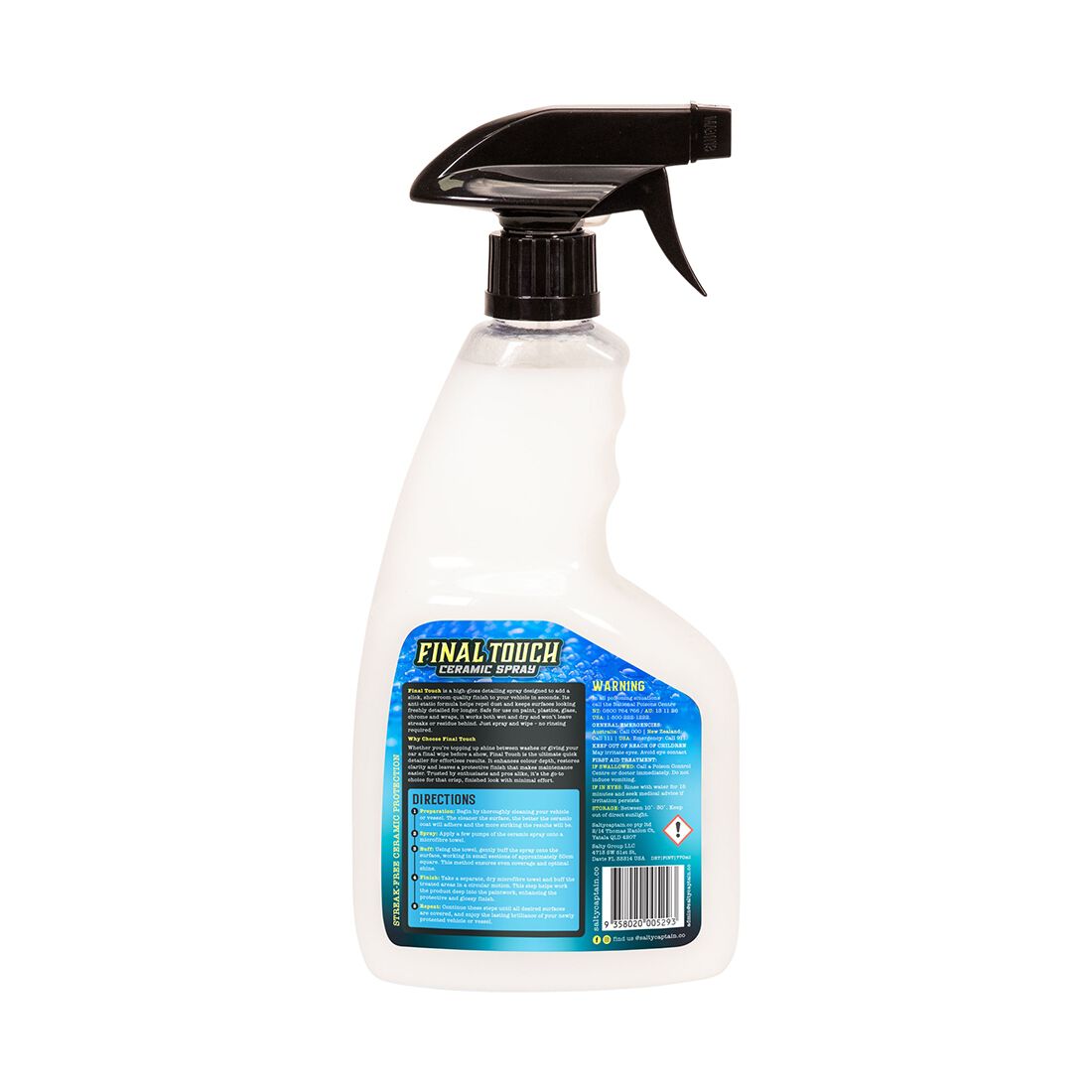 Salty Captain Final Touch Ceramic Detailer 770mL, , scanz_hi-res