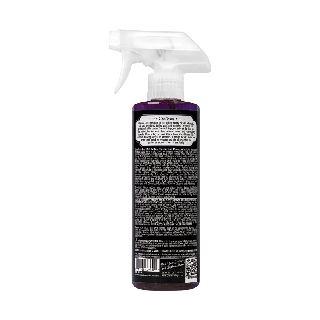 Chemical Guys Mat ReNew Clean & Protect 473mL, , scanz_hi-res