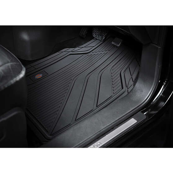 Dickies Rubber OG Logo Car Floor Mats - Set of 4, Black, , scanz_hi-res