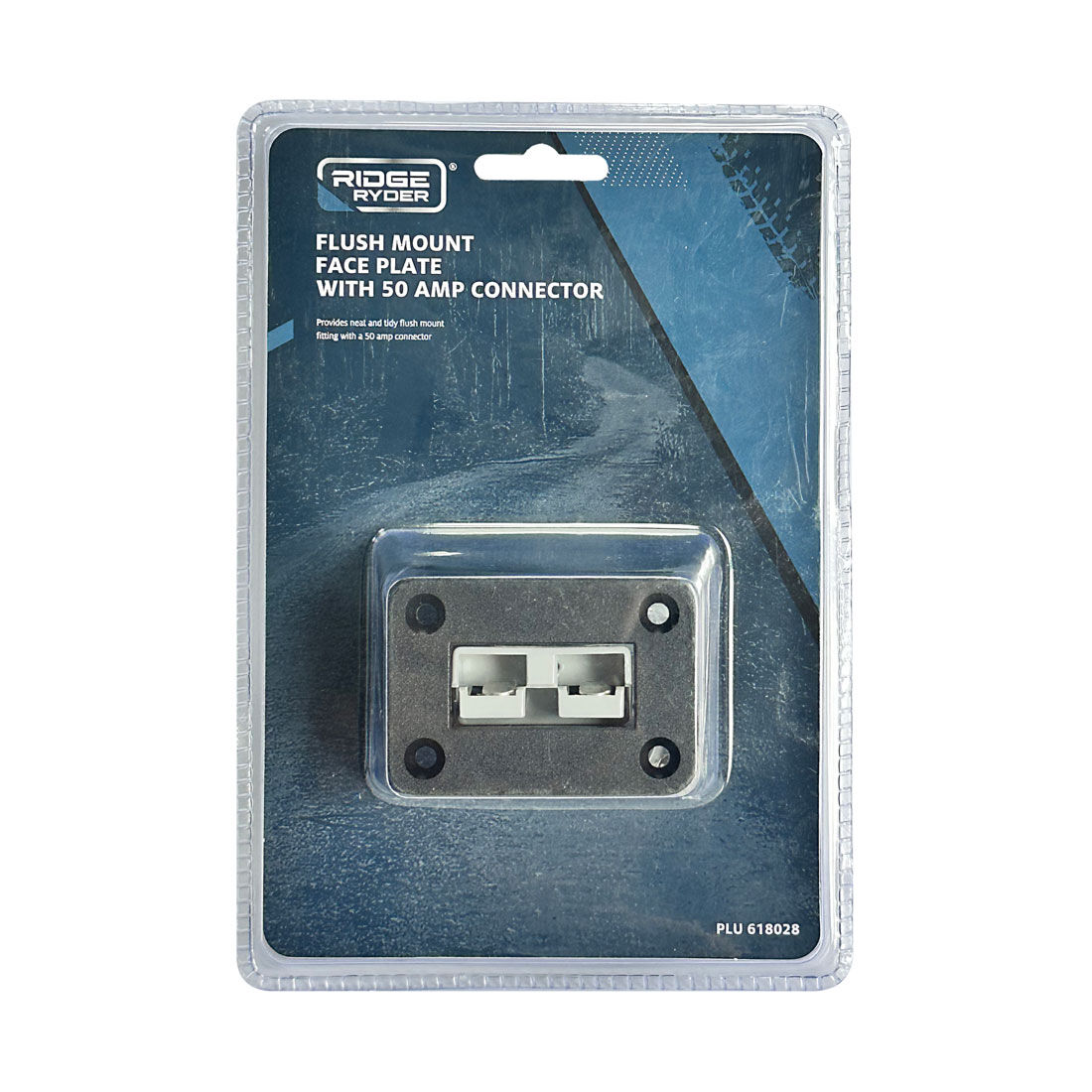 Ridge Ryder 50 Amp Connector Flush Mount, , scanz_hi-res