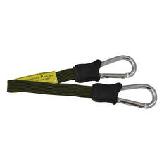 Gripwell Snap Hook Flat Bungee Strap - 38cm 38cm, , scanz_hi-res