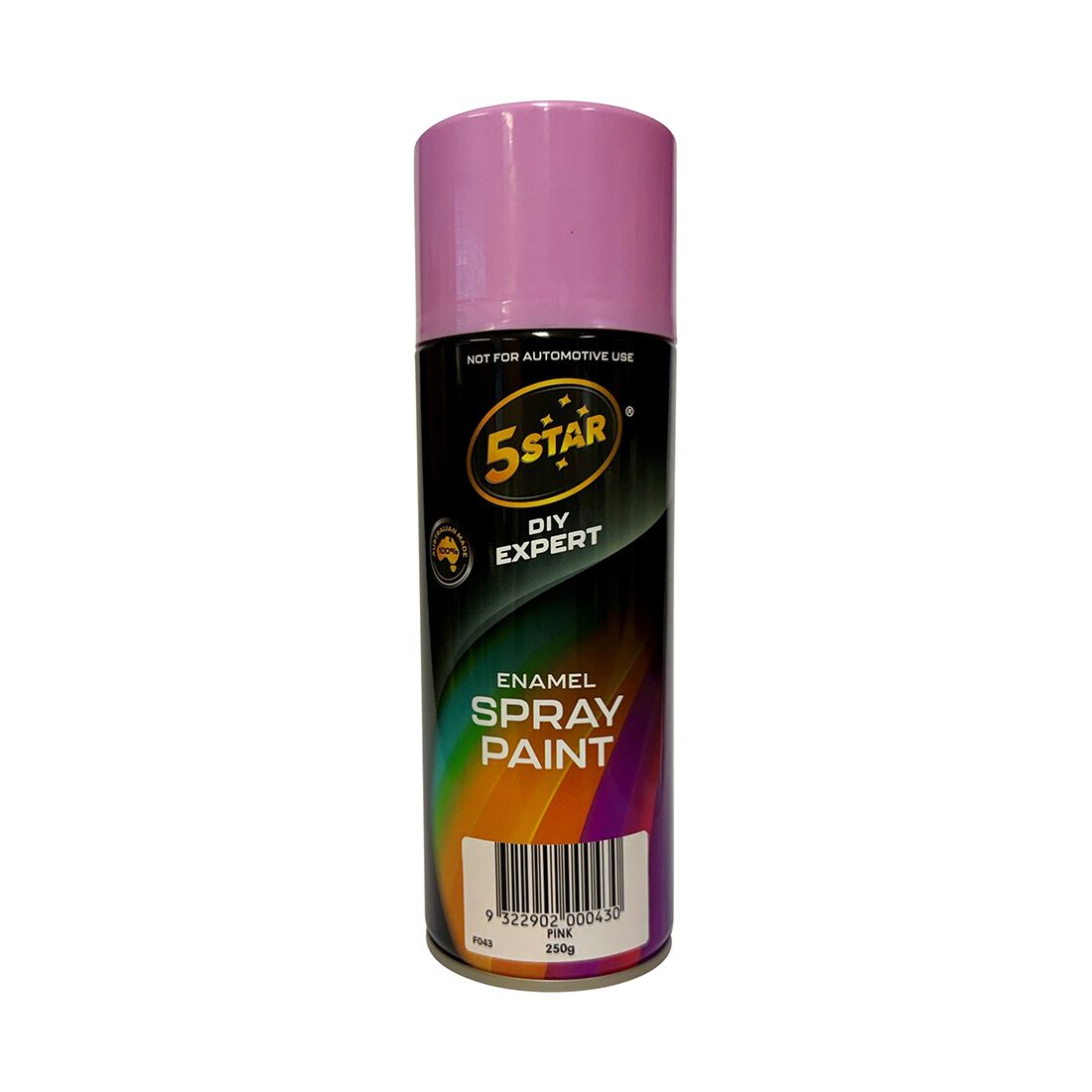 5 Star Enamel Spray Paint Gloss Pink 250g, , scanz_hi-res