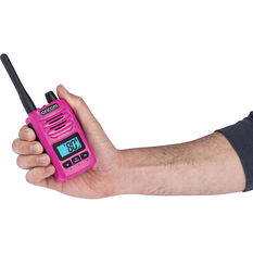 Oricom Waterproof Handheld UHF CB Radio 5W Pink, , scanz_hi-res