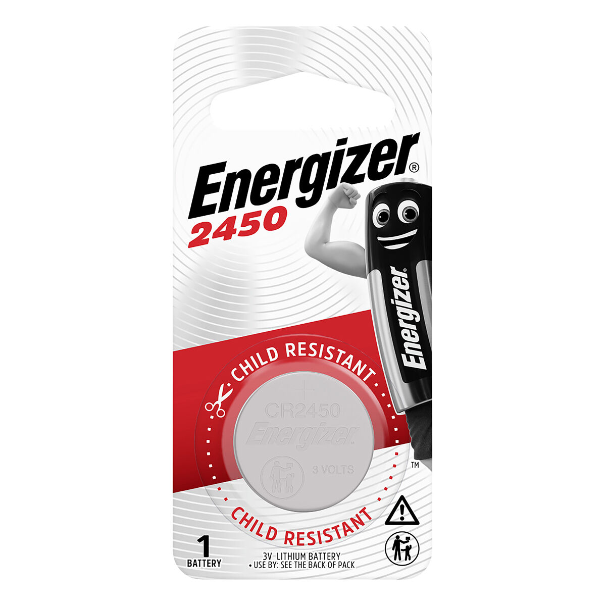 Energizer Lithium Coin Battery CR2450, , scanz_hi-res