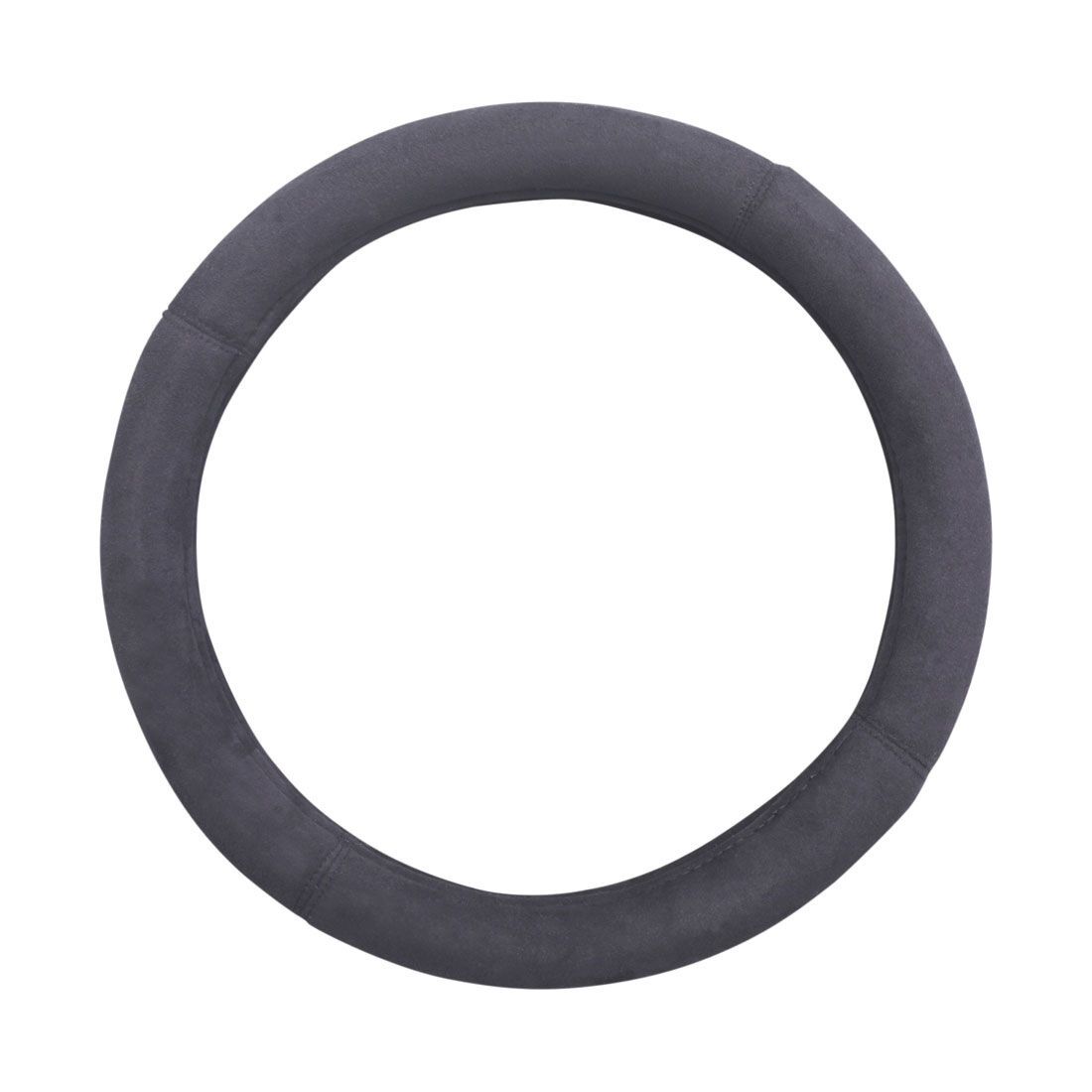 SCA Suede Velour Steering Wheel Cover Charcoal 380mm Diameter, , scanz_hi-res