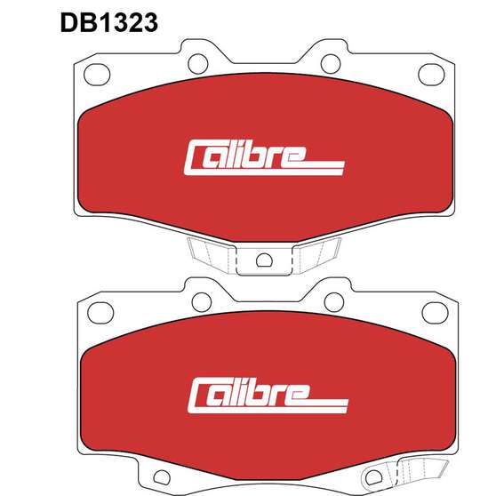 Calibre Disc Brake Pads DB1323CAL, , scanz_hi-res