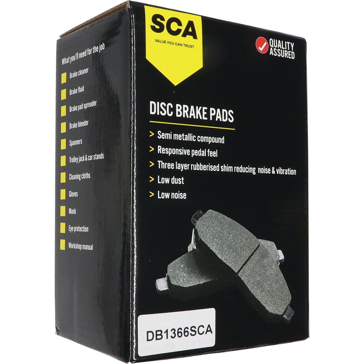 SCA Disc Brake Pads DB1366SCA, , scanz_hi-res
