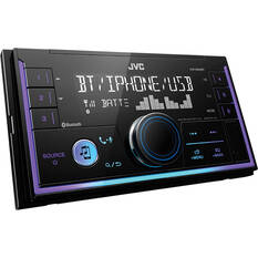 JVC KW-X850BT Dual DIN Mechless USB Bluetooth Receiver, , scanz_hi-res