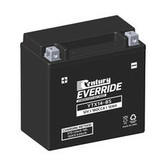 Century EverRide Powersports Battery YTX14-BS, , scanz_hi-res