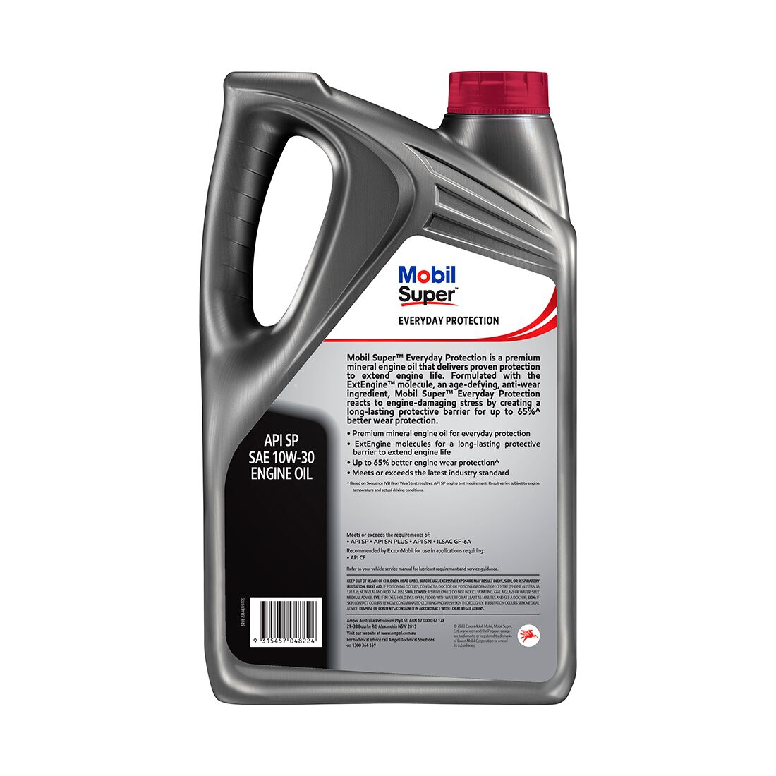 Mobil Super Everyday Protection Engine Oil - 10W-30, 5 Litre, , scanz_hi-res