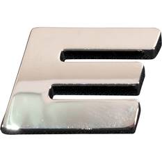SCA 3D Chrome Badge Letter E, , scanz_hi-res