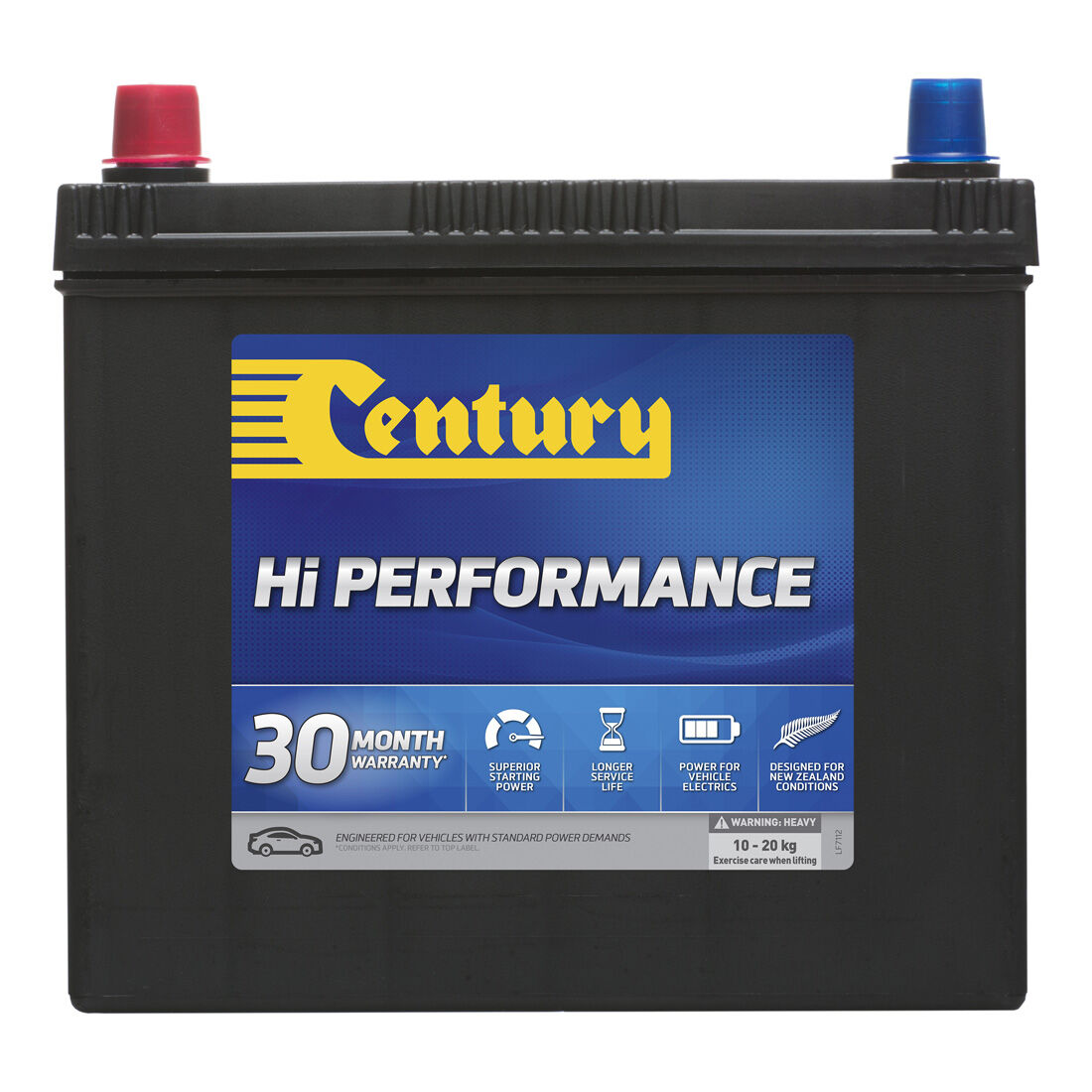Century High Performance Car Battery NS60S MF 400CCA Supercheap Auto New Zealand