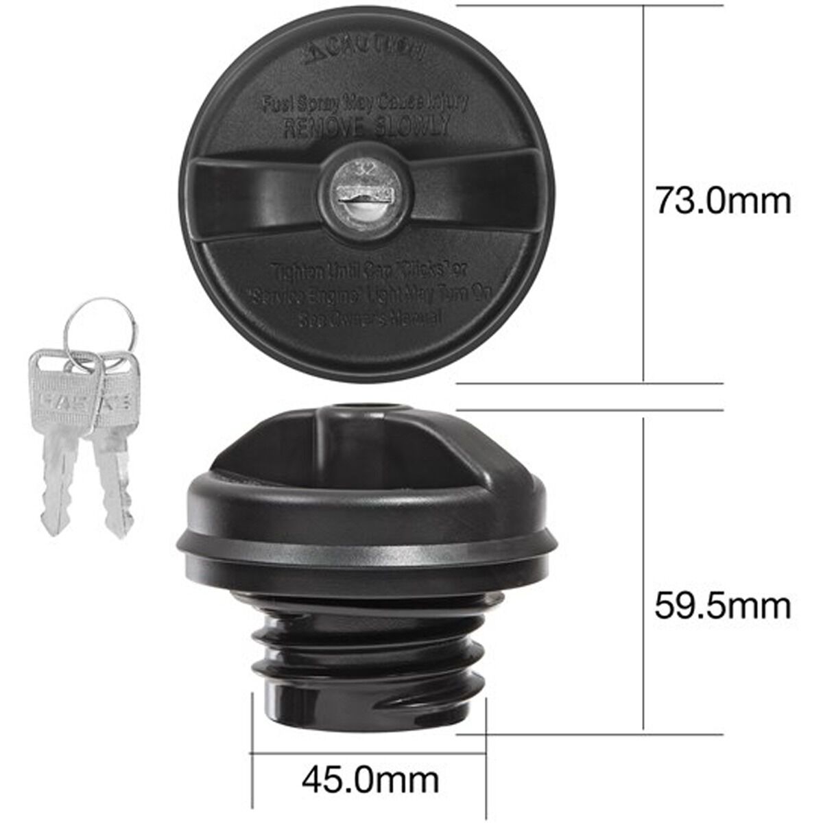 Tridon Locking Fuel Cap TFL237, , scanz_hi-res