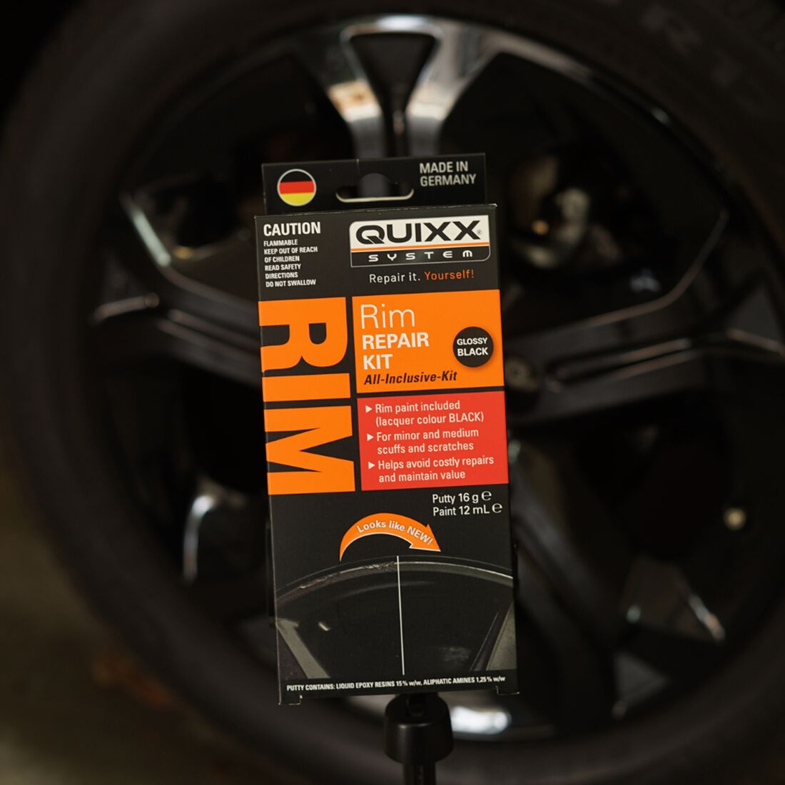 QUIXX Rim Repair Kit - Black, , scanz_hi-res