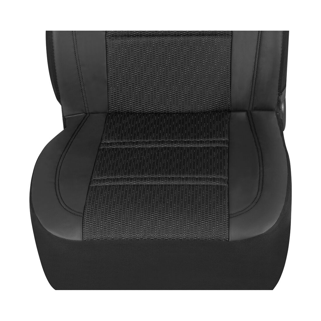 SCA Memory Foam Jacquard Seat Covers Black, Adjustable Headrests, Airbag Compatible, Size 30A, , scanz_hi-res